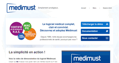 Desktop Screenshot of medimust.com